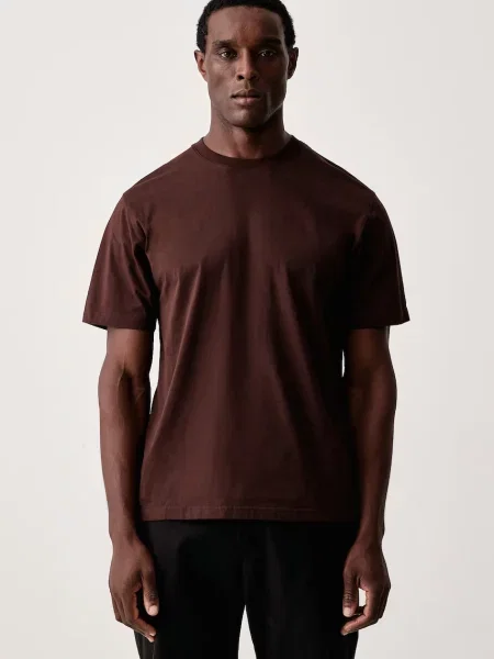 Saint Barth tricou pentru bărbați din maro