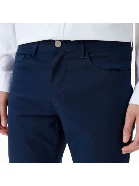 Lacoste Spodnie Lacoste granatowe