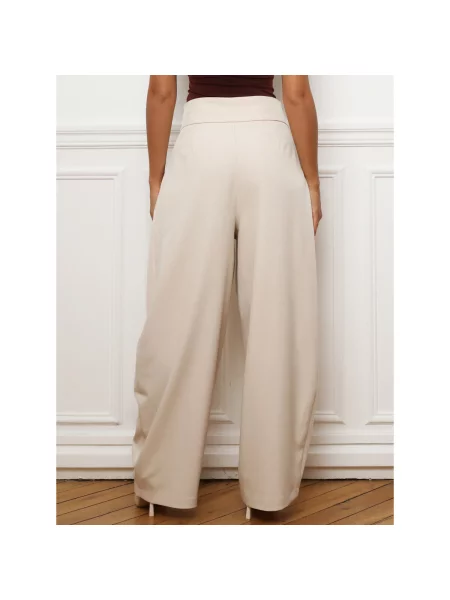 Pantaloni La Modeuse bej