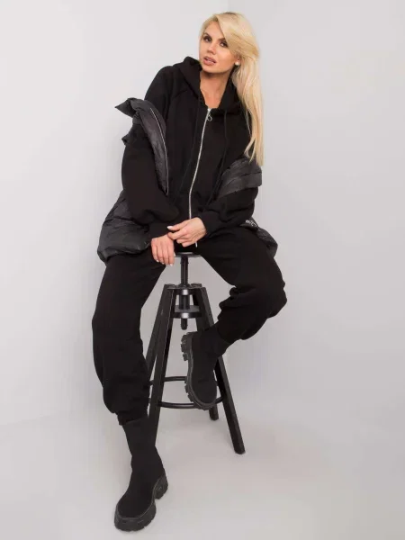 Komplet dresowy Ex Moda czarny