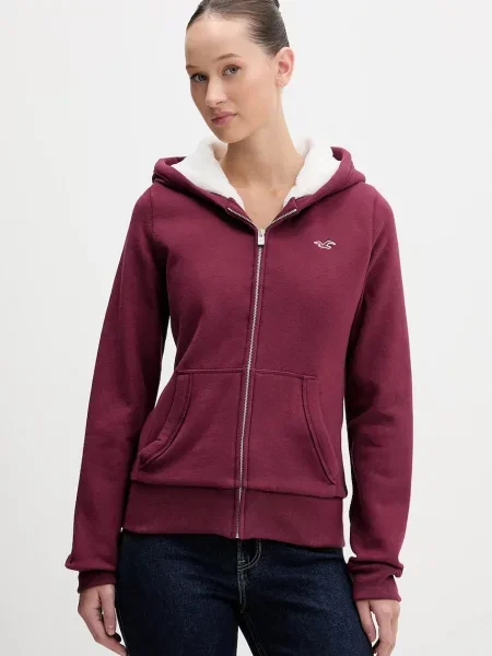 HOLLISTER Jopa na burgund bordo