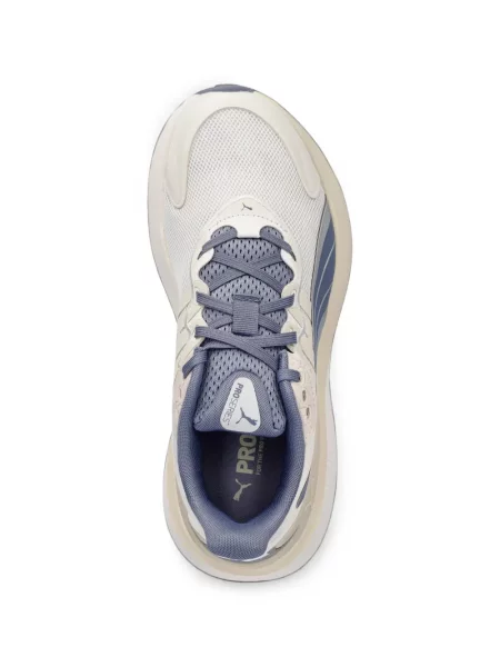 Sneakerși Puma plasă alb