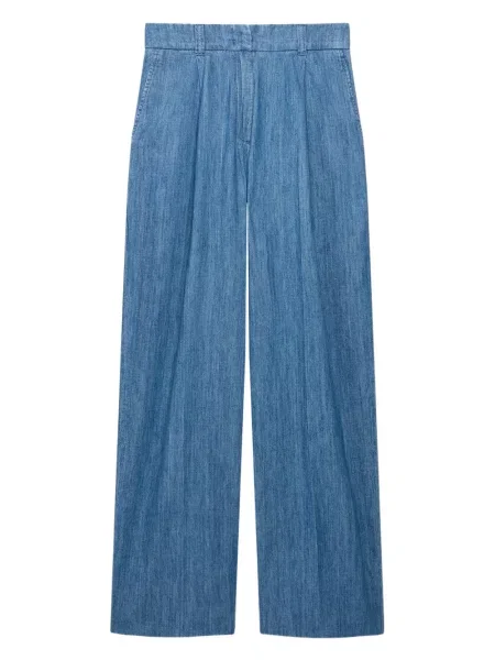 Pantaloni Another Tomorrow albastru