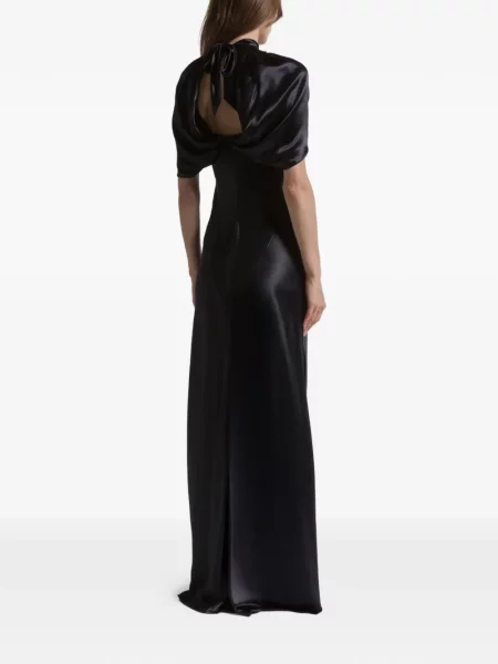 Rochie maxi Alberta Ferretti de costum negru