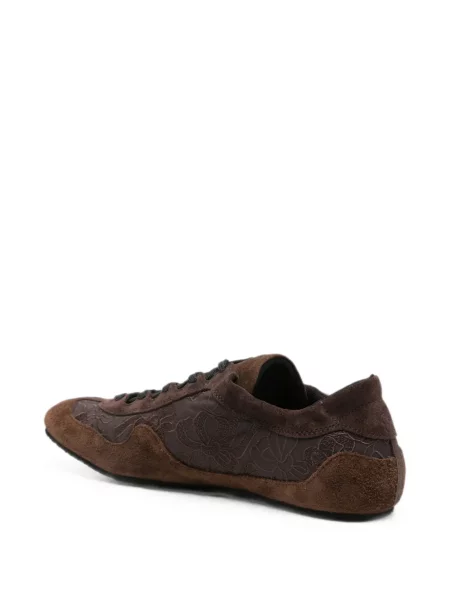 Φλοράλ sneakers Cecilie Bahnsen καφέ