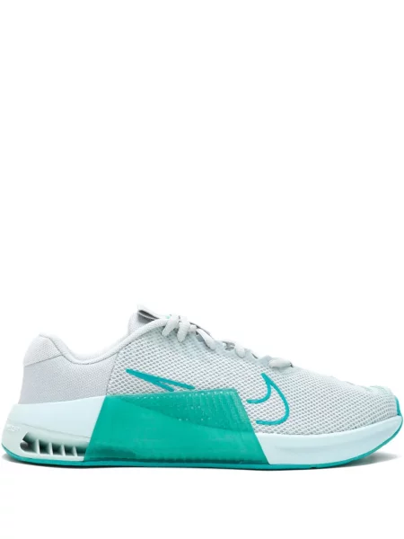 Sneakerși Nike Metcon din piele de căprioară alergare cu platformă alb