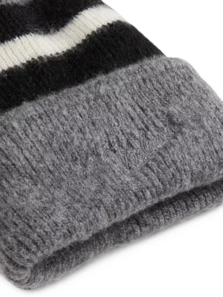 Căciulă Woolrich cu dungi gri