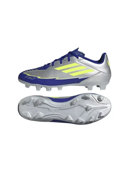 Tenisice za nogomet adidas Club Messi Firm/Multi-Ground siva