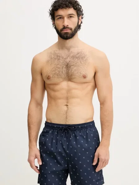 Calvin Klein kopalne kratke hlače modra