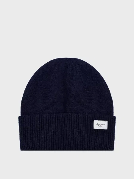 Шапка Pepe Jeans синяя