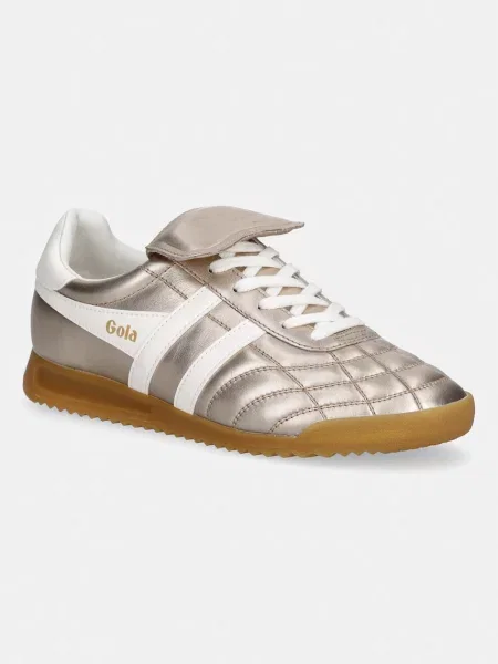 Gola sneakersy skórzane STADIUM 86 złote