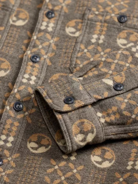 Lung cămașă Ralph Lauren Rrl gri
