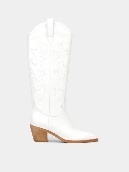 CHER INTERTOP Чоботи Шкіра білий