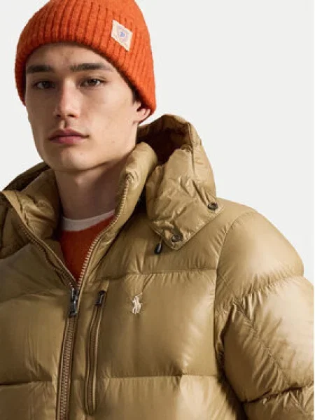 Polo Ralph Lauren Pūkinė striukė Tamsiai smėlinė