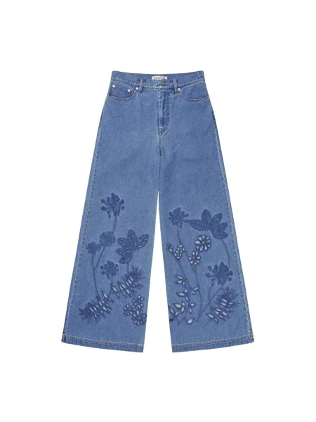 Jeansy Munthe niebieskie