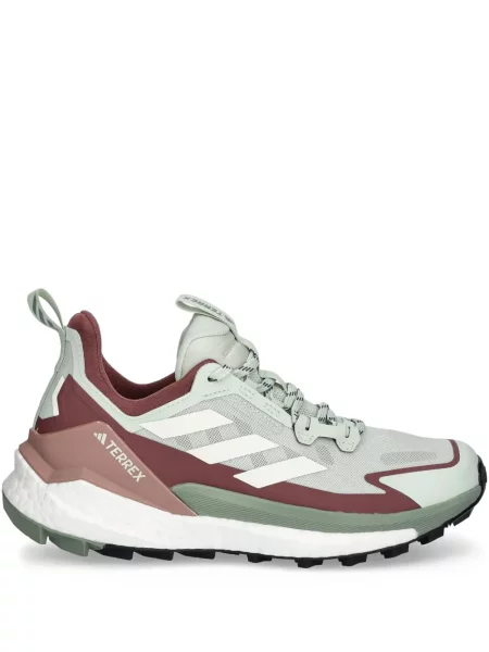 Trening Adidas alergare cu glugă cu broderie gri