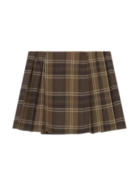 Spódnica mini Imperial brązowa