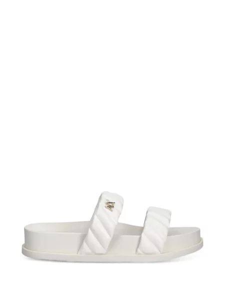 Pántos steppelt papucs Armani Exchange fehér