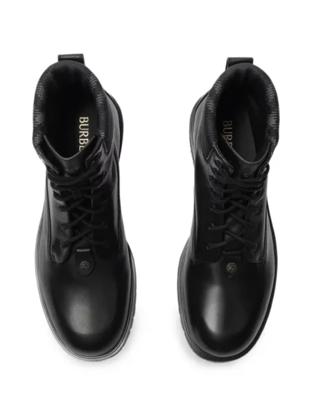Botine Burberry din piele negru