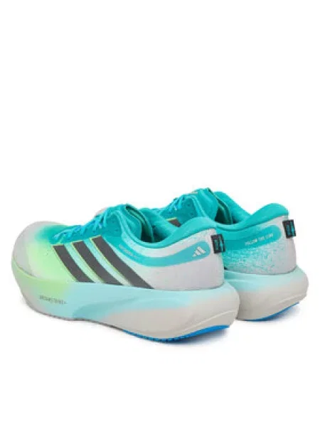 ADIDAS PERFORMANCE Bėgimo batai Supernova Rise 3 / antracito / smaragdinė / šviesiai žalia pilka