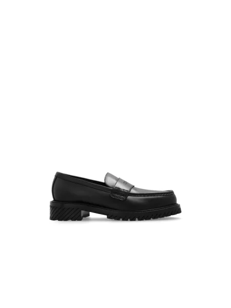 Loafersy Off-white białe