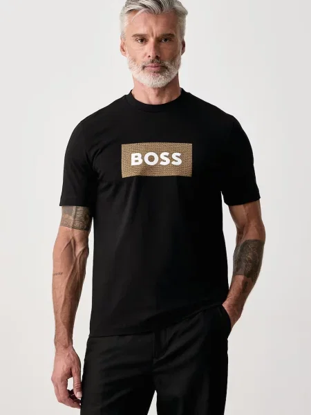 BOSS T-shirt C-Taut czarna