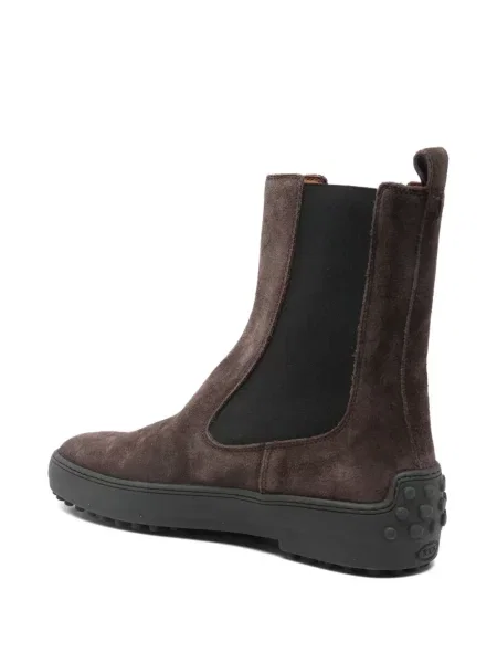 Botine Tod's din piele maro