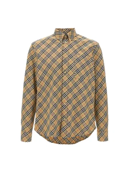 Koszula Burberry beżowa