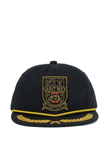 Șapcă Saint Mxxxxxx cu broderie negru