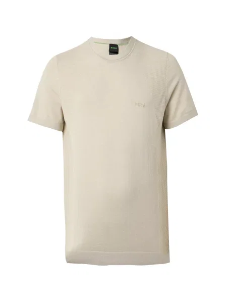 BOSS Pulover Momentum / maro cămilă bej