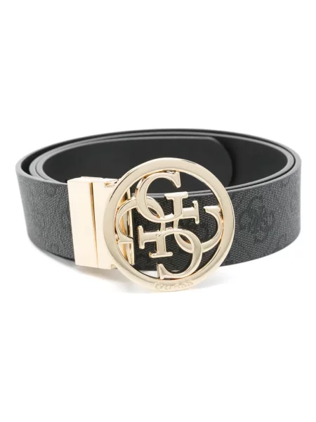 Cu centură curea Guess negru
