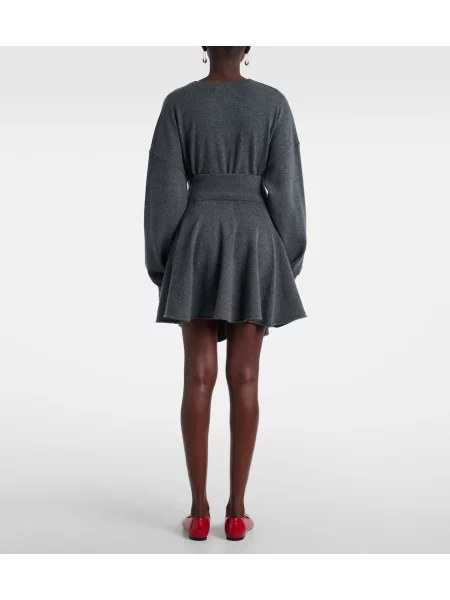 Φούστα Extreme Cashmere γκρι