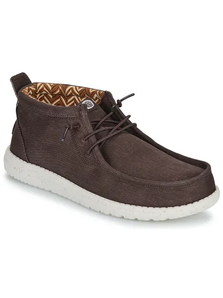 Pantofi Heydude din canvas maro