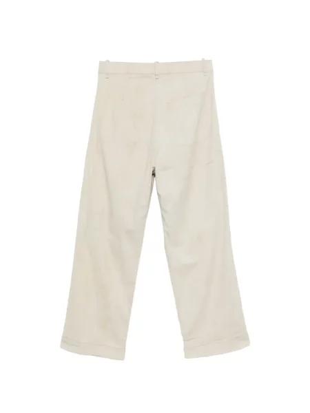Pantaloni Masnada alb