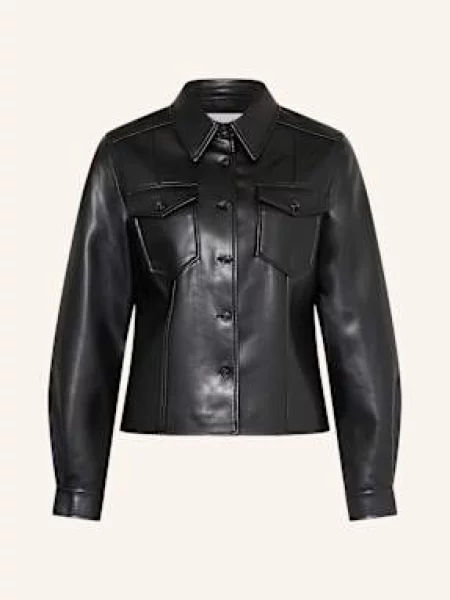 Kurtka skórzana Lala Berlin czarna