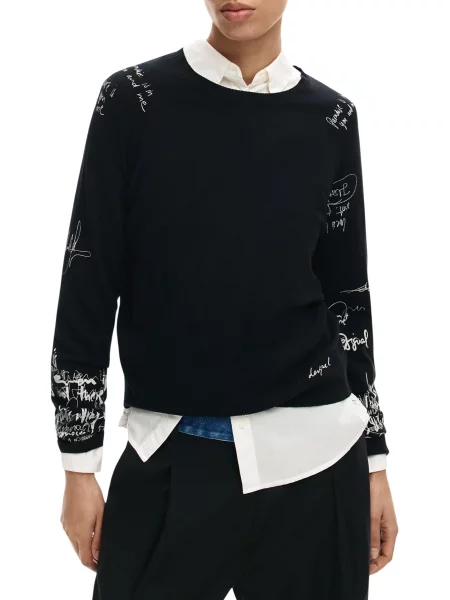 Pulover Desigual negru