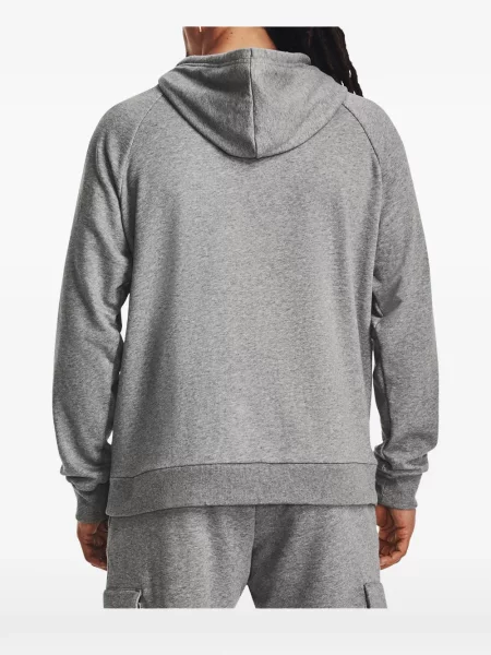 Hanorac cu glugă Under Armour din fleece gri