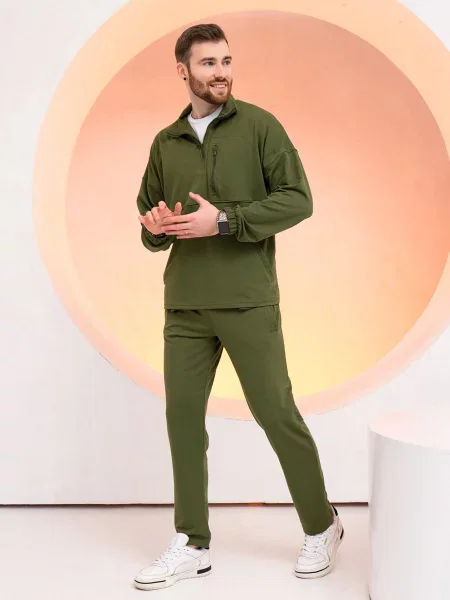 ISSA Plus Спортивний костюм без підкладки хакі