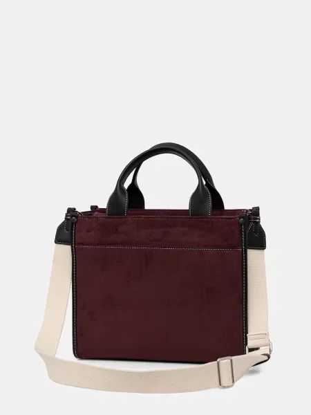 Замшевая сумка через плечо Dkny