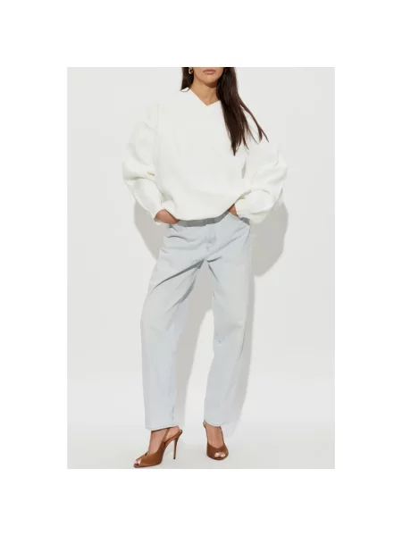 Sweter Victoria Beckham biały