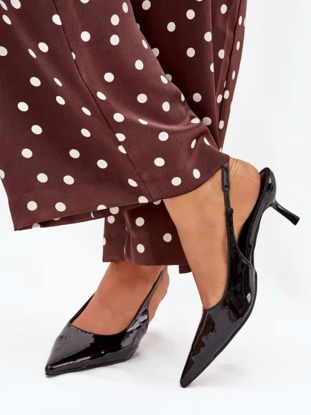 Pantofi cu toc Boto negru