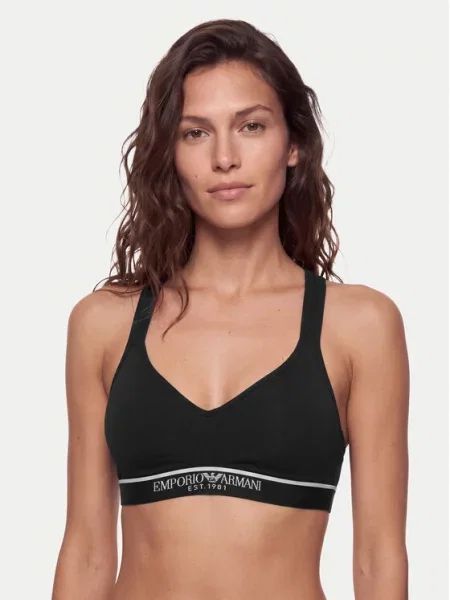 Emporio Armani Underwear Σουτιέν τοπ μαύρο