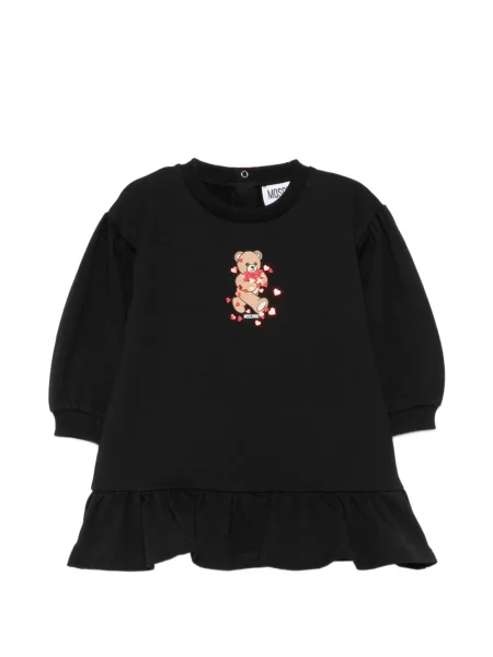 Sukienka dziecięca Moschino czarna