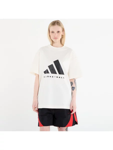 T-shirt adidas Adidas Ss Tee Off UNISEX White/ Black XL λευκό