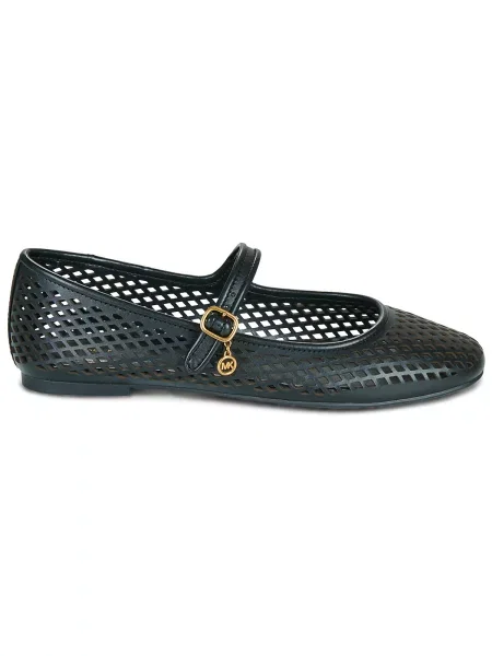 MICHAEL Michael Kors balerini din piele Nellie Flex Ballet negru