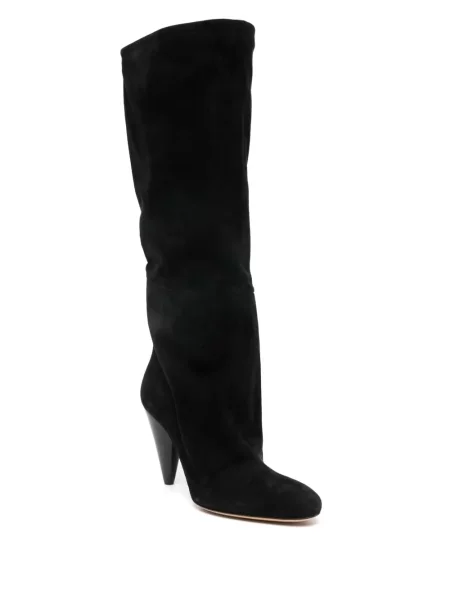Botine Proenza Schouler din piele de căprioară negru