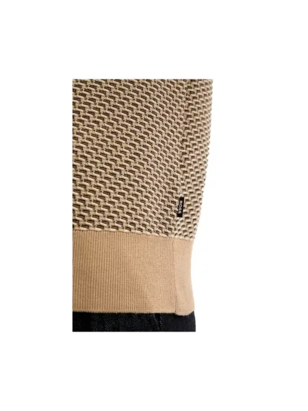 BOSS sweter H-Lofranco brązowy