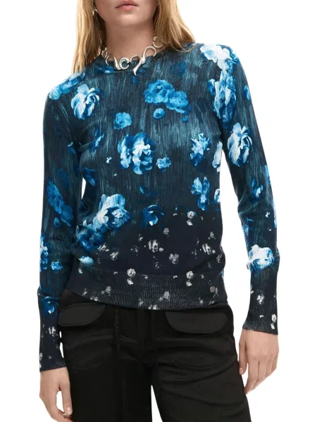 Pulover Desigual albastru