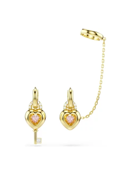 Kolczyki Swarovski żółte