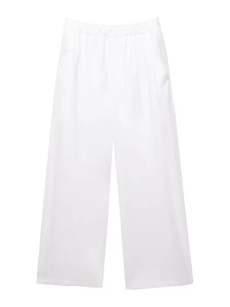 Pull&Bear Pantaloni alb